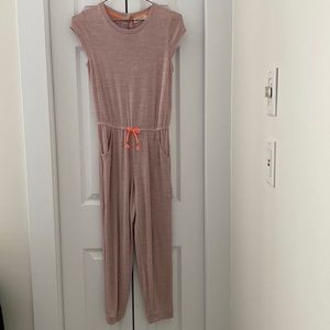 NWOT - H&M knit pink jumpsuit